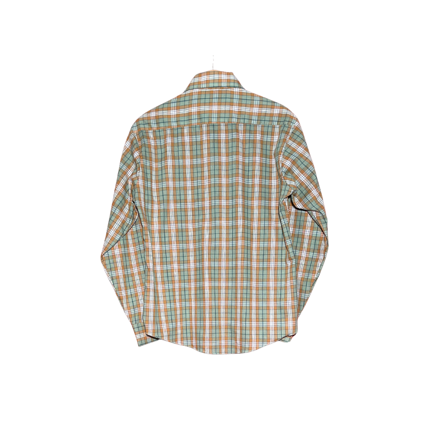 1970's Plaid Button Down Shirt