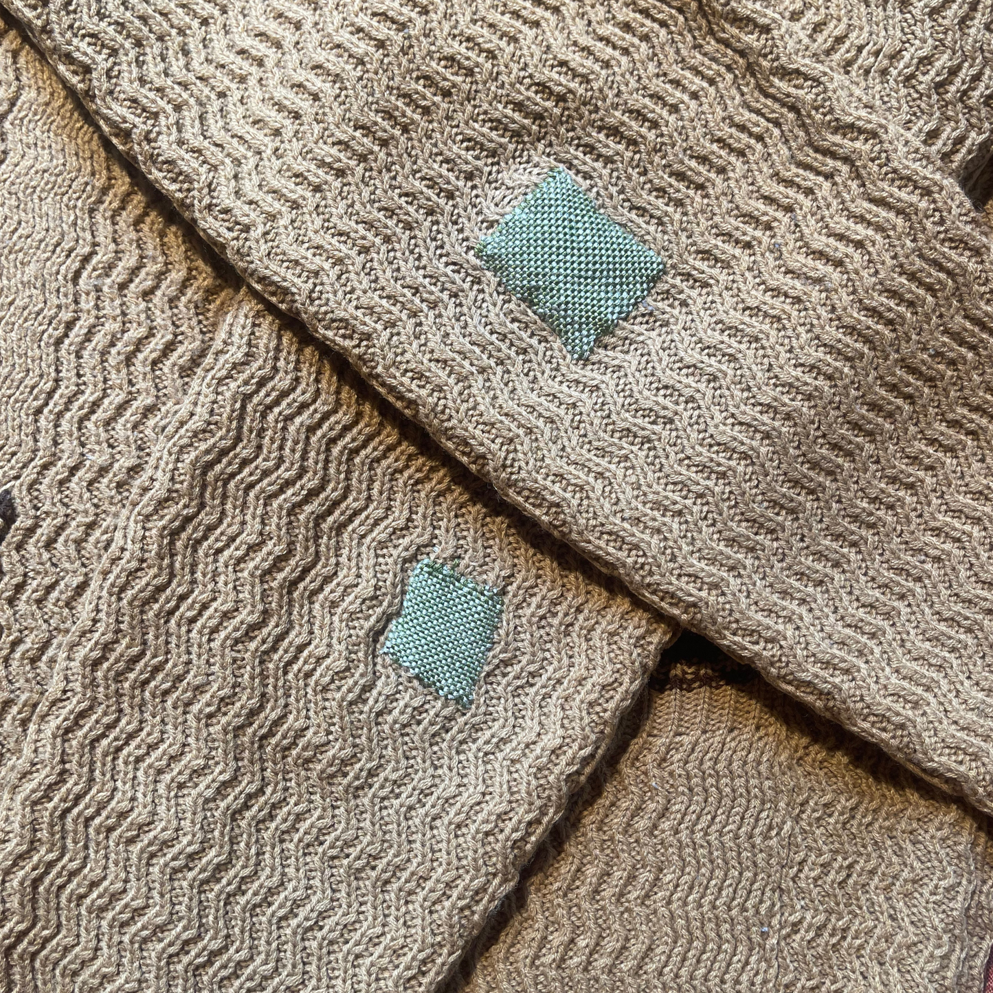 Vintage Brown Cardigan Sweater
