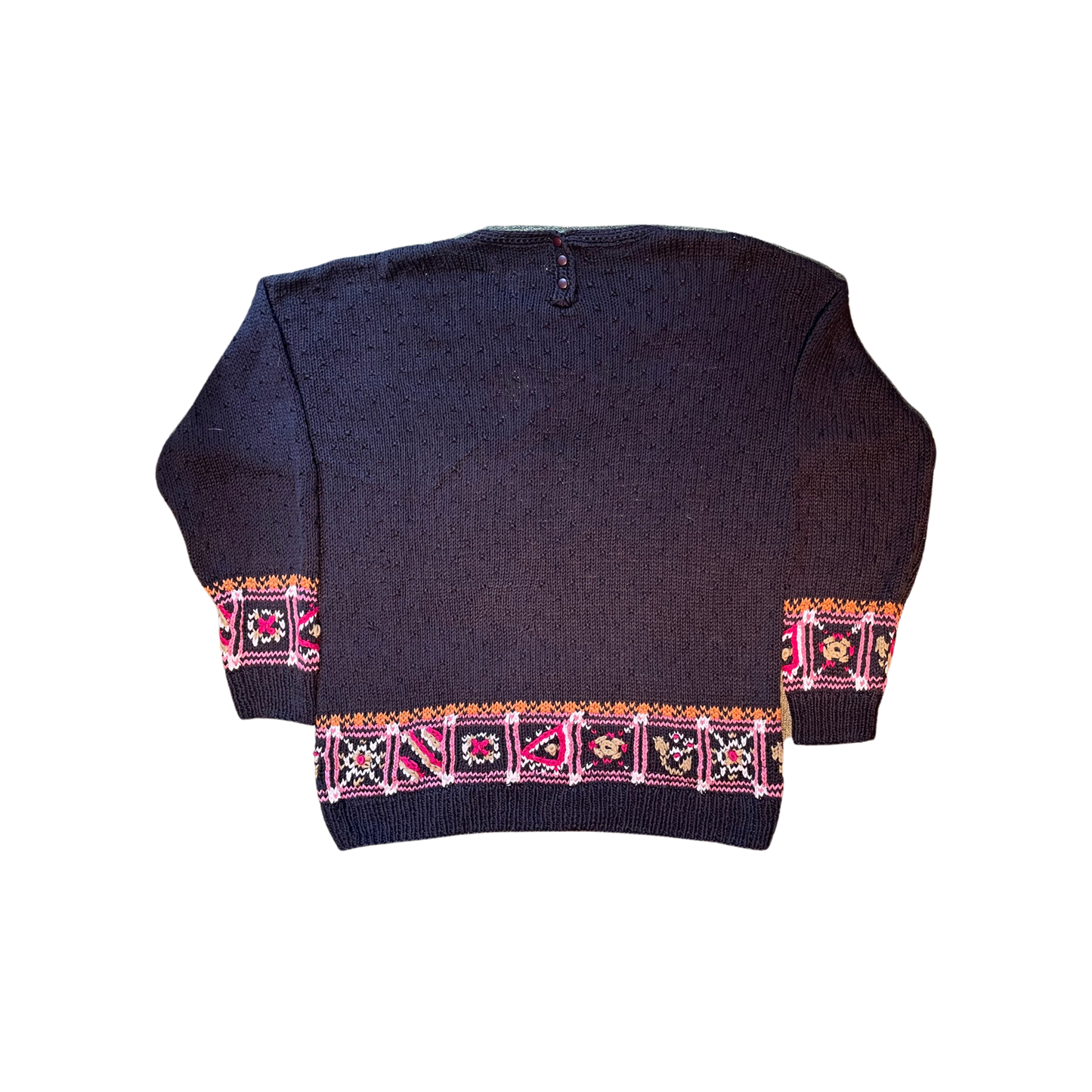 Crazy Quilt Patchwork Sweater
