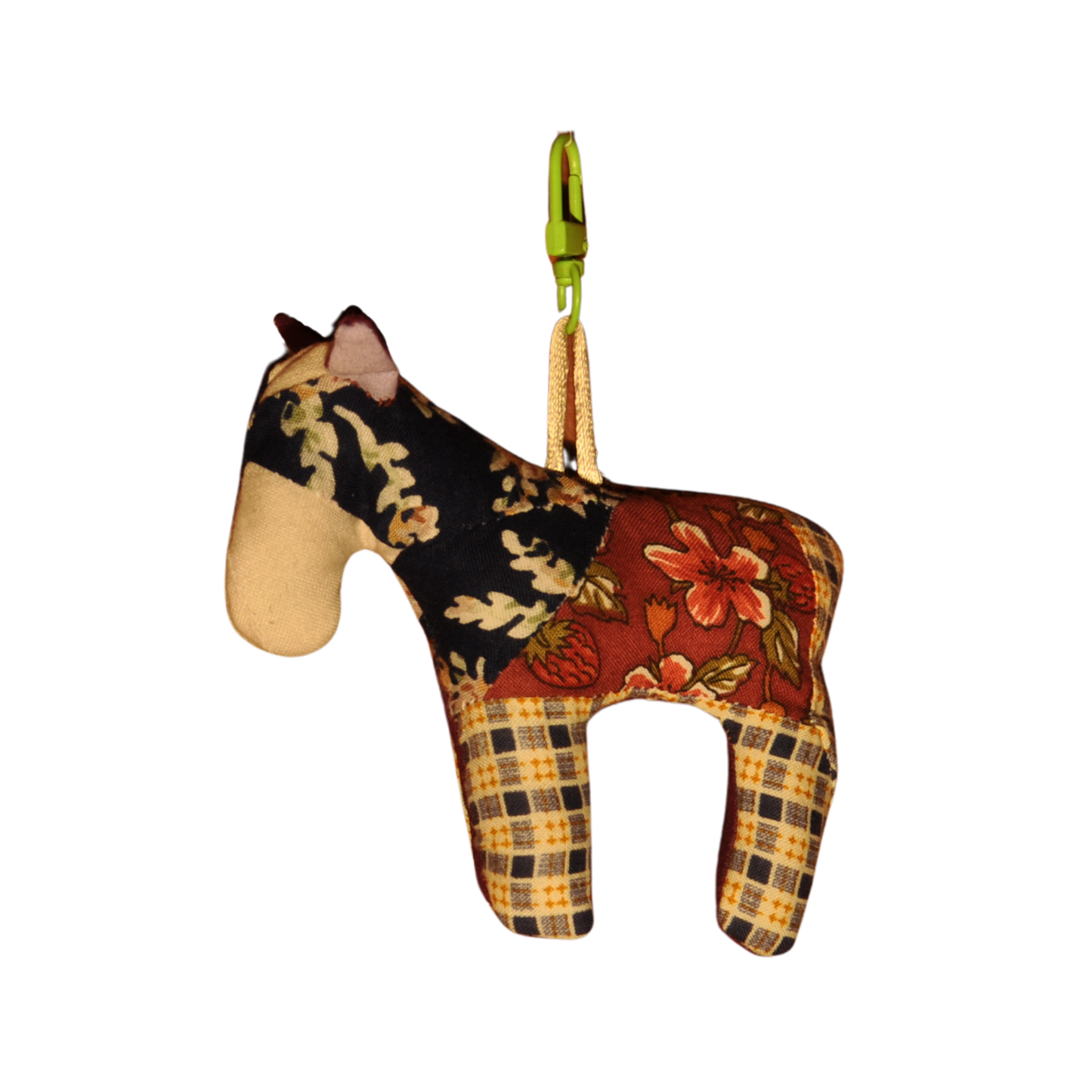 Schoolhouse Quilt Horse Bag Charm