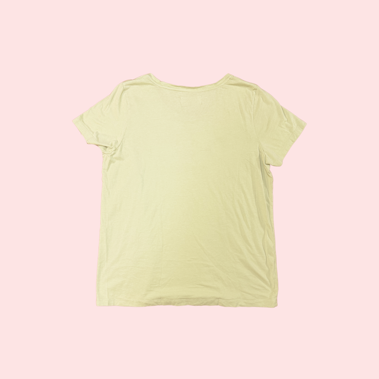 Pea Green Patchwork Fish T-Shirt