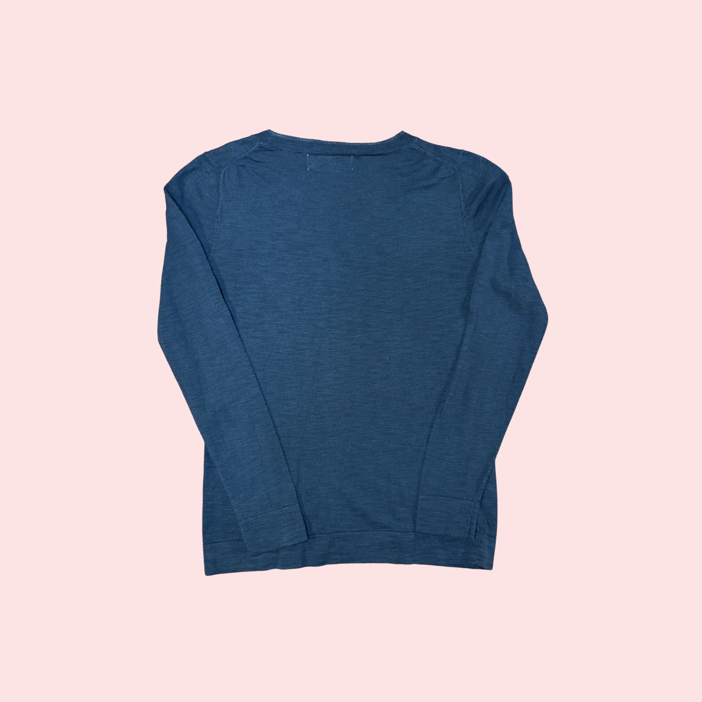 Charcoal Patchwork Fish Knit Top
