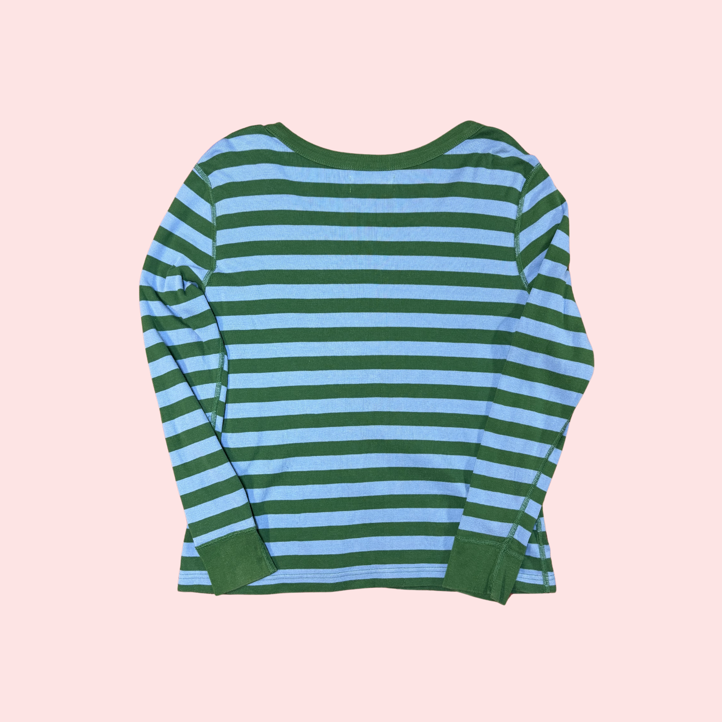 Striped Patchwork Soup Can Long Sleeve