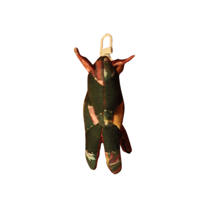 Woodsy Quilt Horse Bag Charm