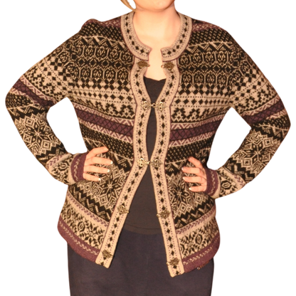 Vintage Wool Nordic Sweater