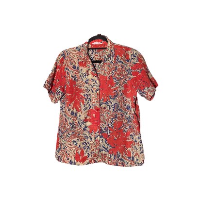 1970's Paisley Blouse