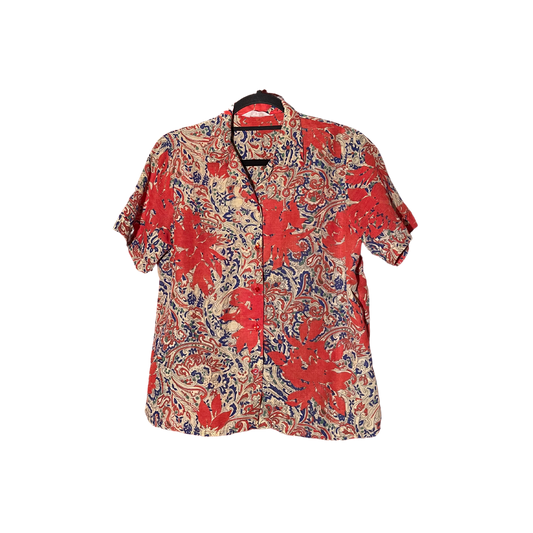 1970's Paisley Blouse