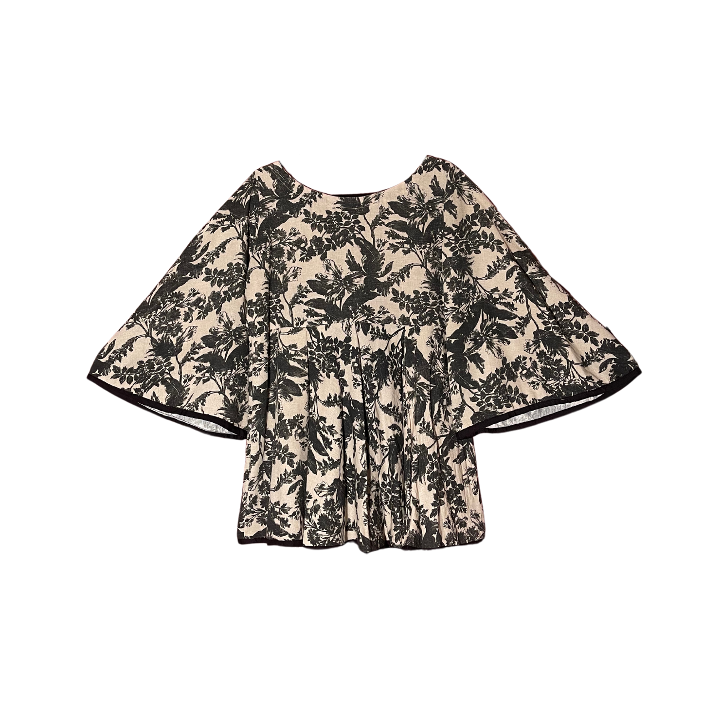 1960's Toile Blouse/Micro Mini Dress