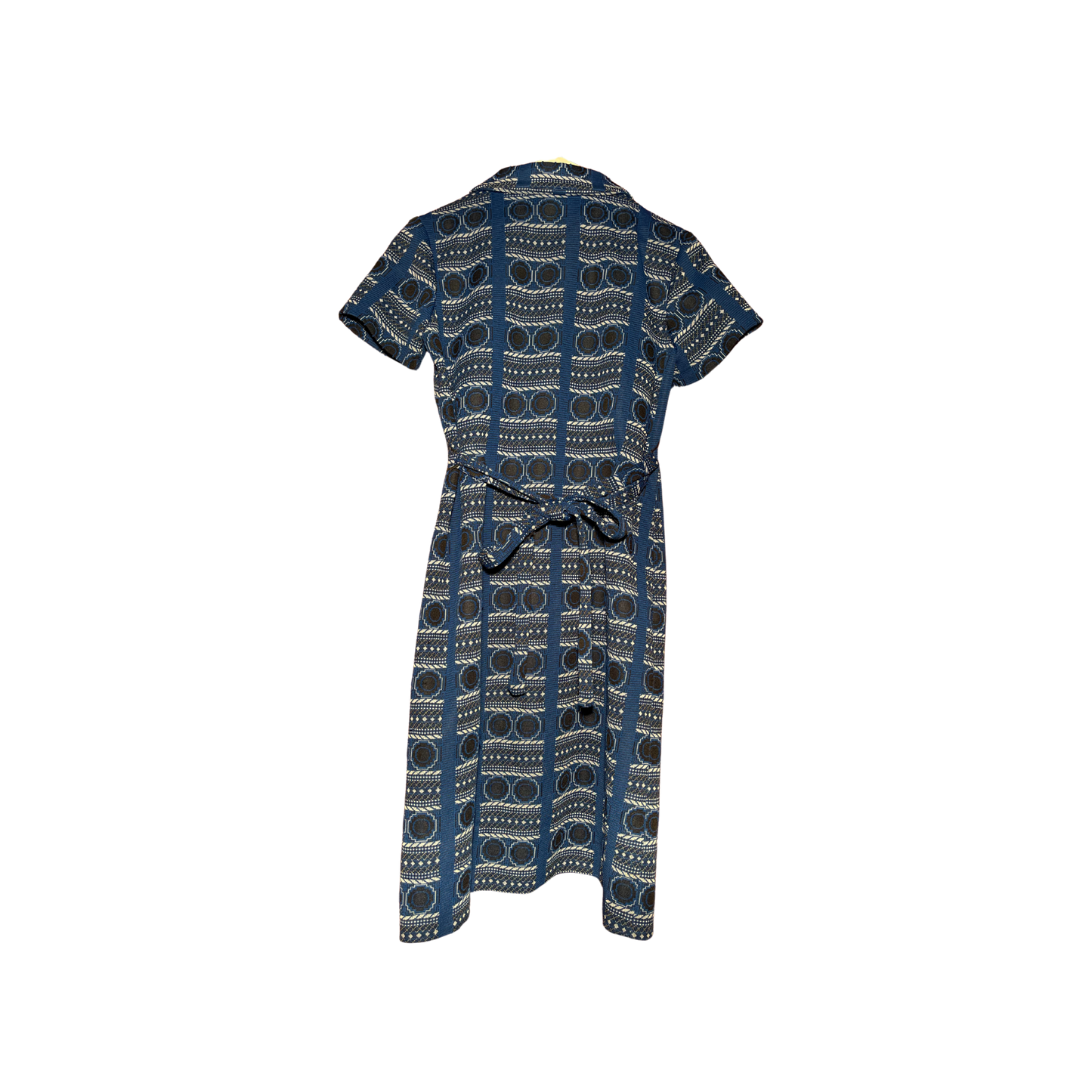 1970's Geometric Knit Dress