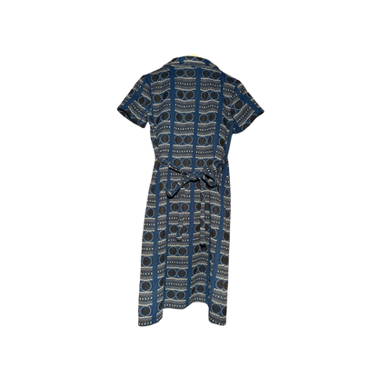1970's Geometric Knit Dress