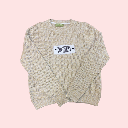 Funky Fish Patchwork Sweater