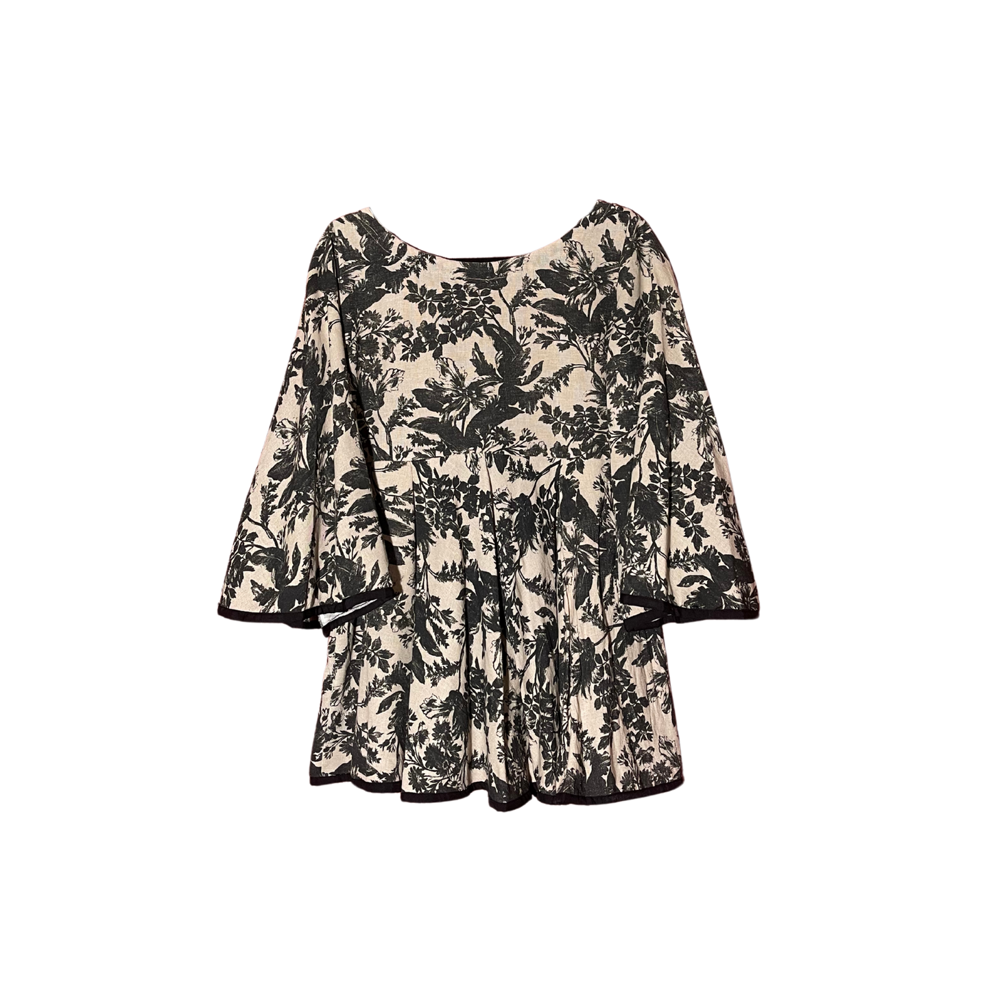 1960's Toile Blouse/Micro Mini Dress
