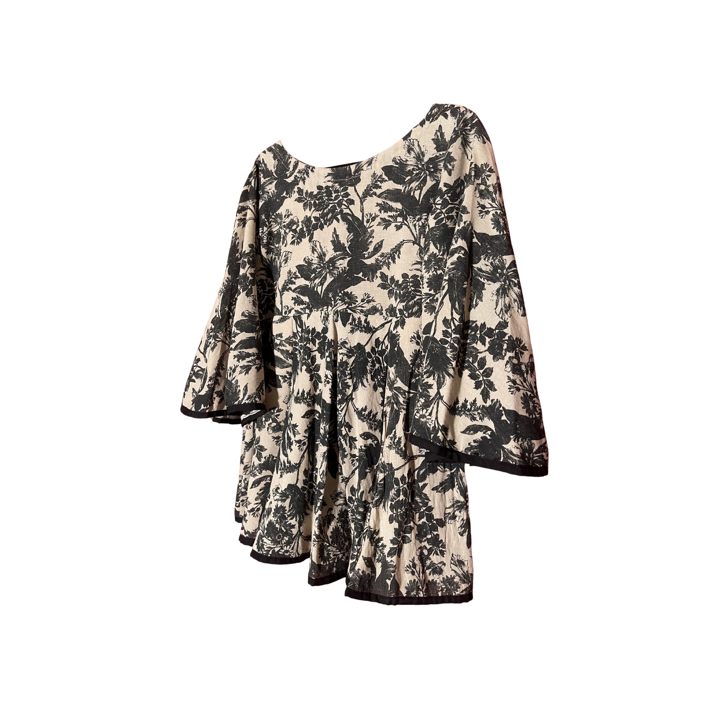 1960's Toile Blouse/Micro Mini Dress