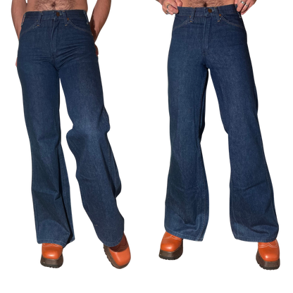 1970's Wrangler Flared Jeans