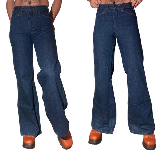 1970's Wrangler Flared Jeans