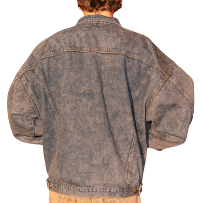 1980's Acid Wash Denim Jacket