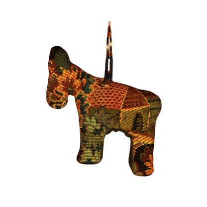 Storybook Floral Horse Bag Charm