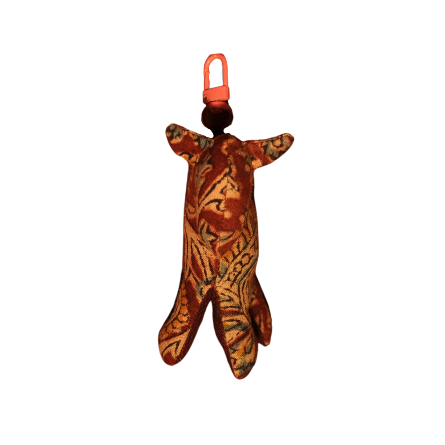 Romantic Block Print Horse Bag Charm