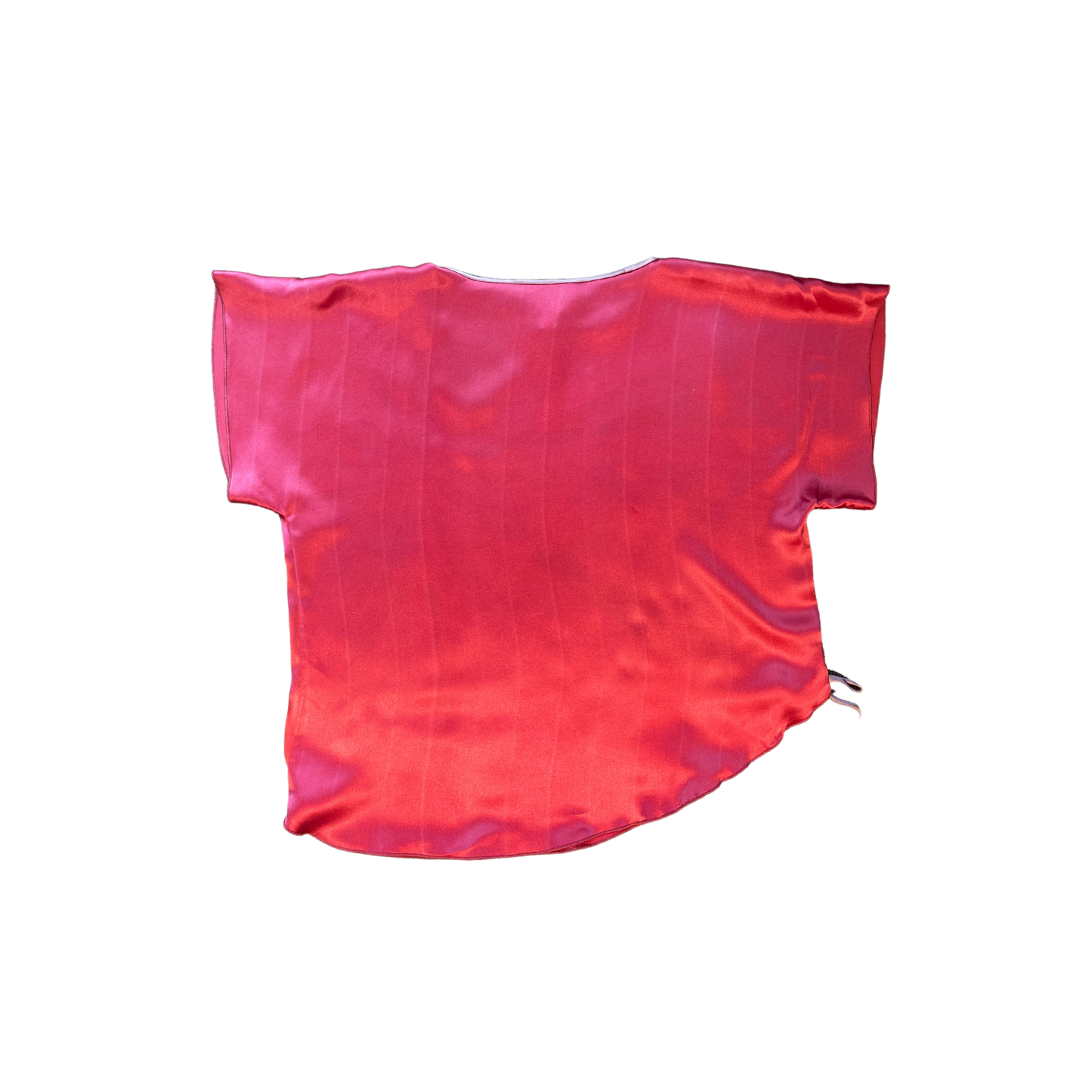 1970's Sansapelle Hand-Painted Silk Top