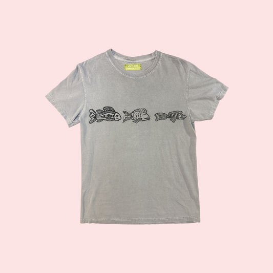 Fish Block Print T-shirt