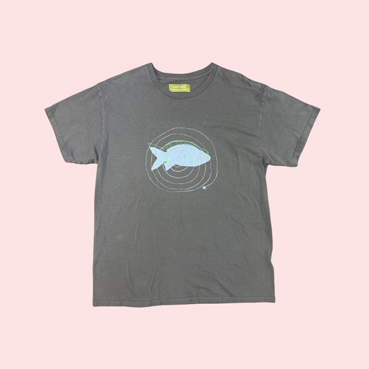 Gray Cosmic Fish T-shirt
