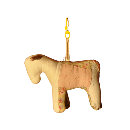 Baby Rose Horse Bag Charm