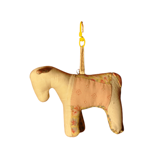Baby Rose Horse Bag Charm