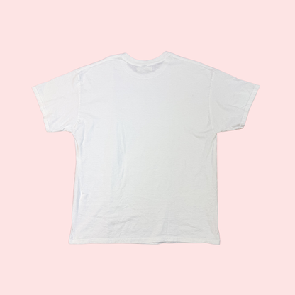 White Patchwork Fish T-shirt