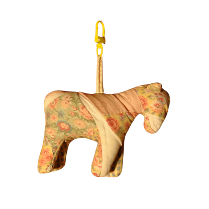 Baby Rose Horse Bag Charm