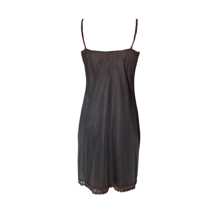 Vintage Black Slip Dress