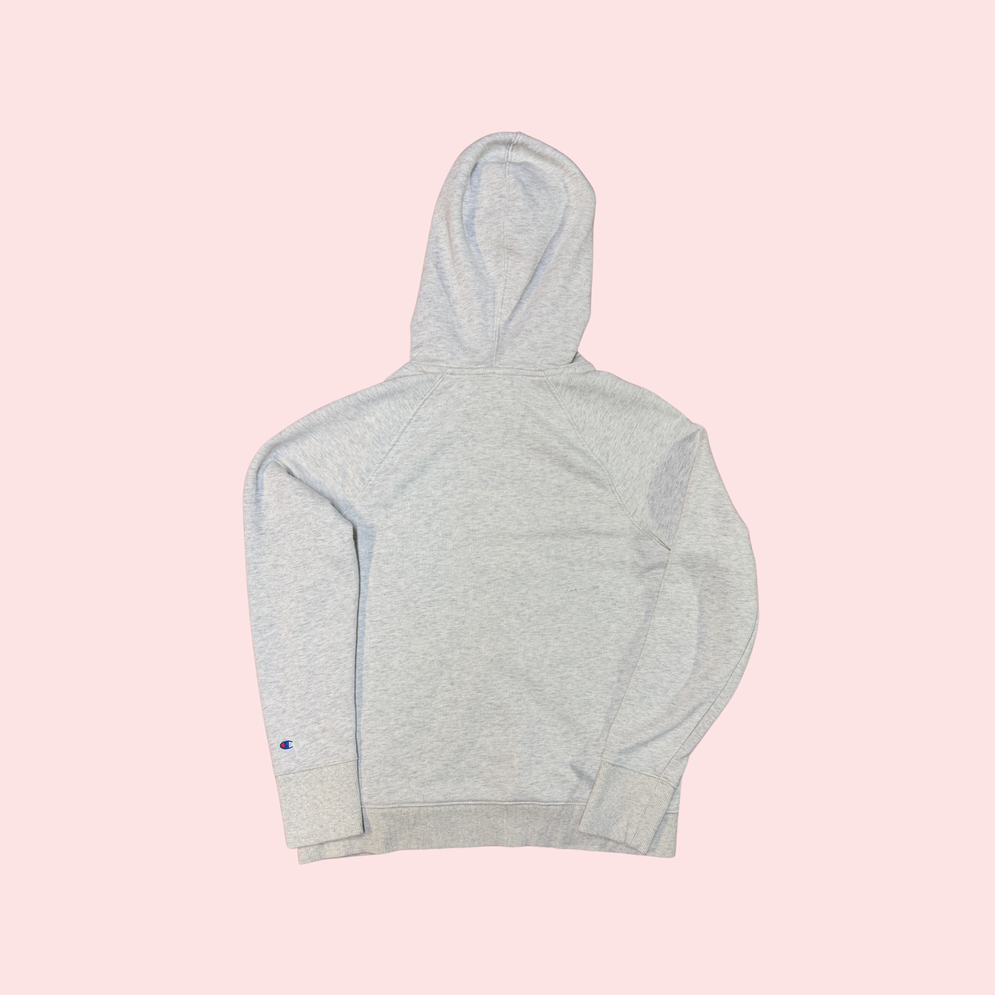 Gray Patchwork Soup Can Hoodie