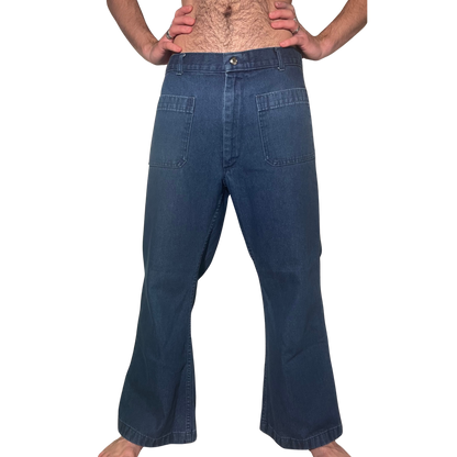 Vintage Sailor Bell Bottom Jeans