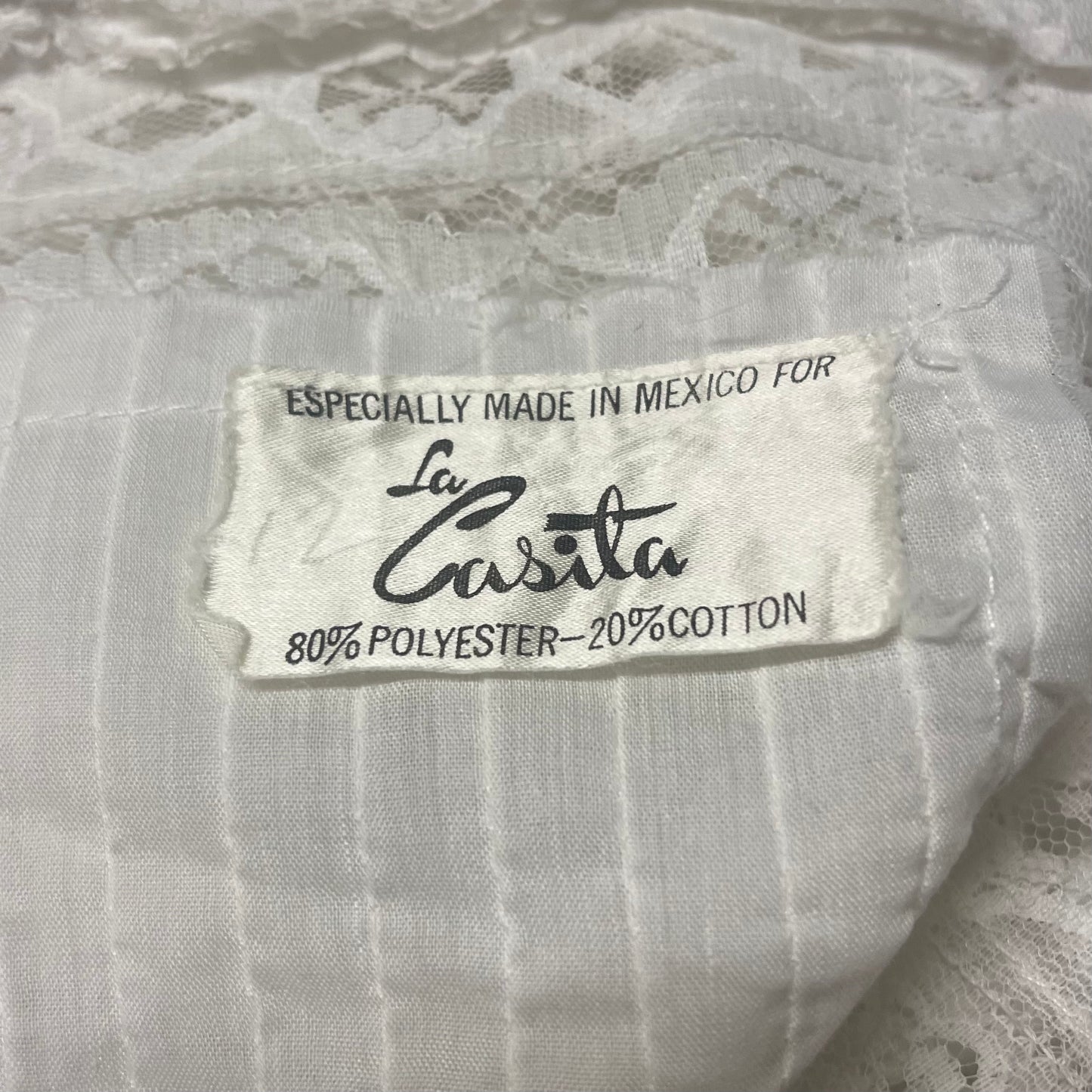 Vintage Mexican Wedding Dress