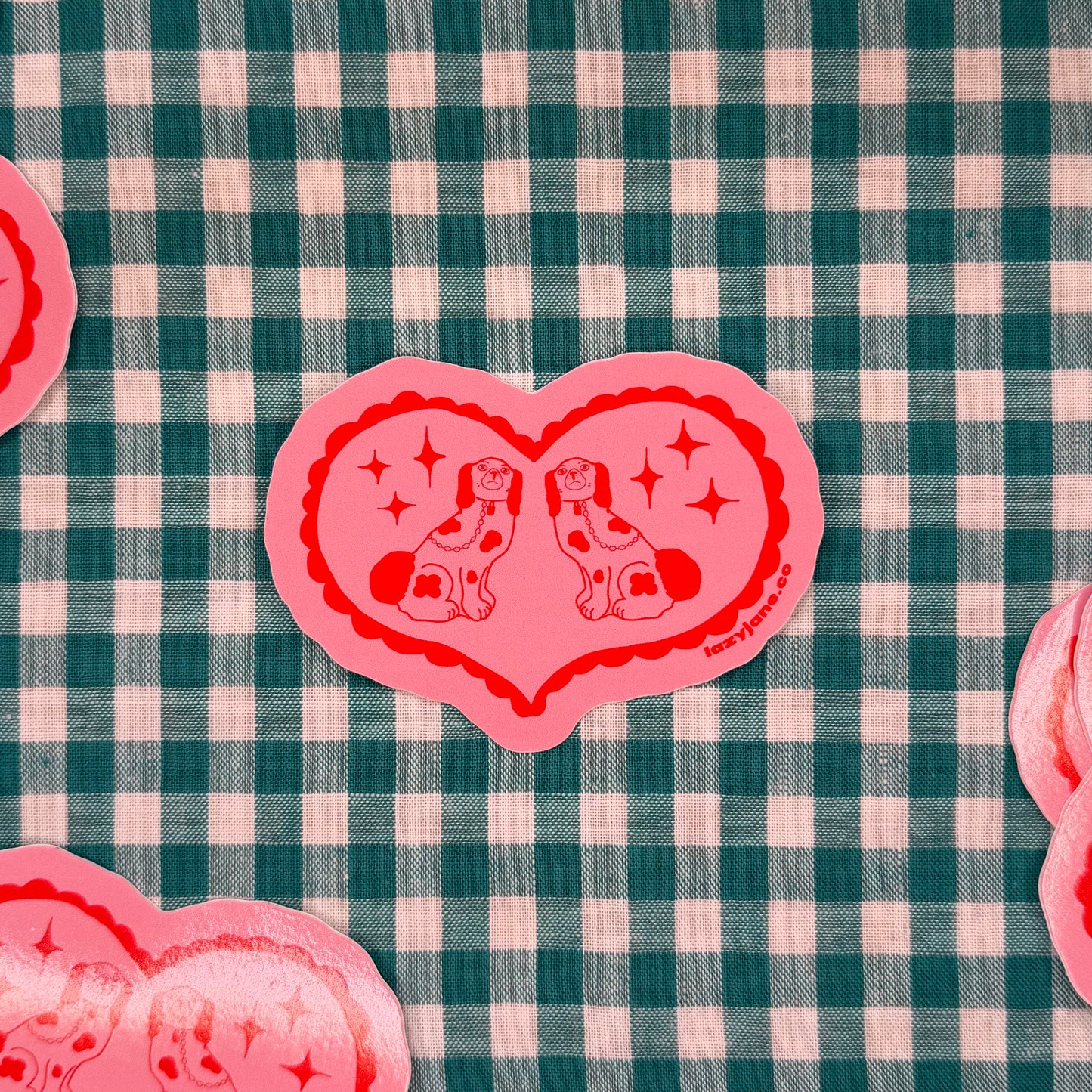 Staffordshire Lovers Sticker