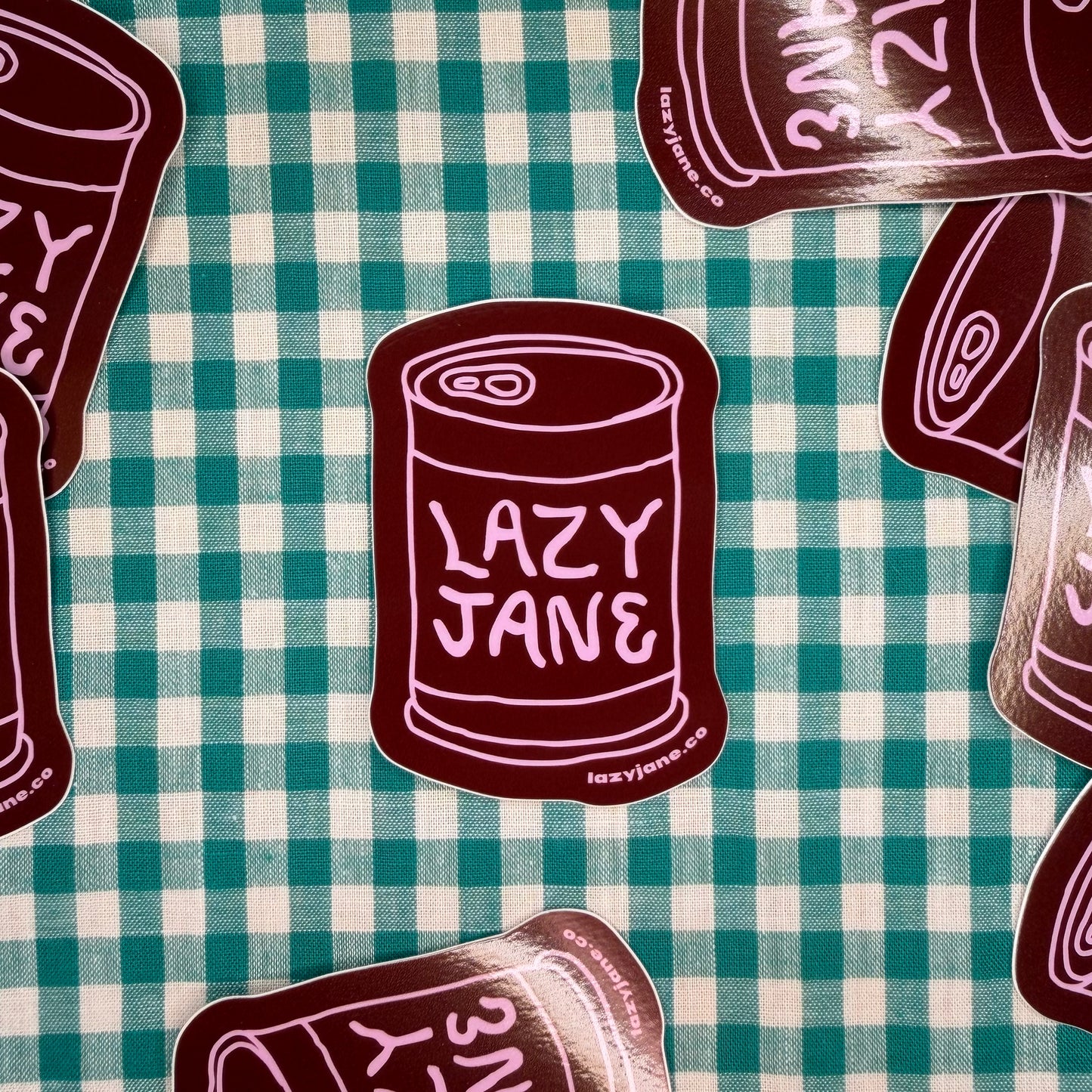 Soup Can Logo Sticker