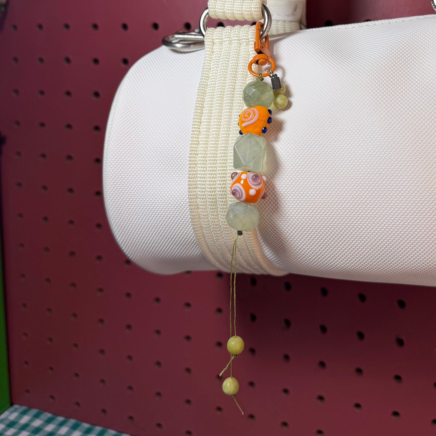Orange Blossom Bag Charm