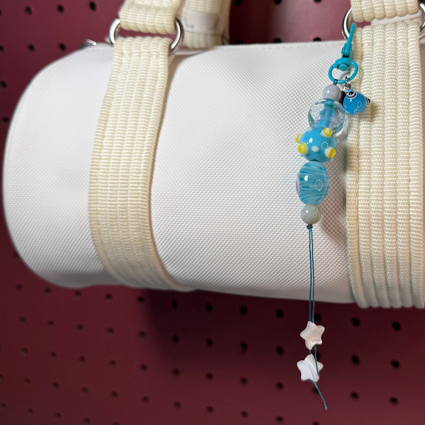 Aqua Pop Bag Charm