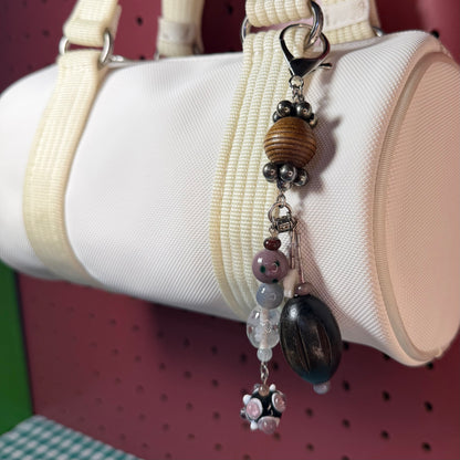 Purple Melon Bag Charm