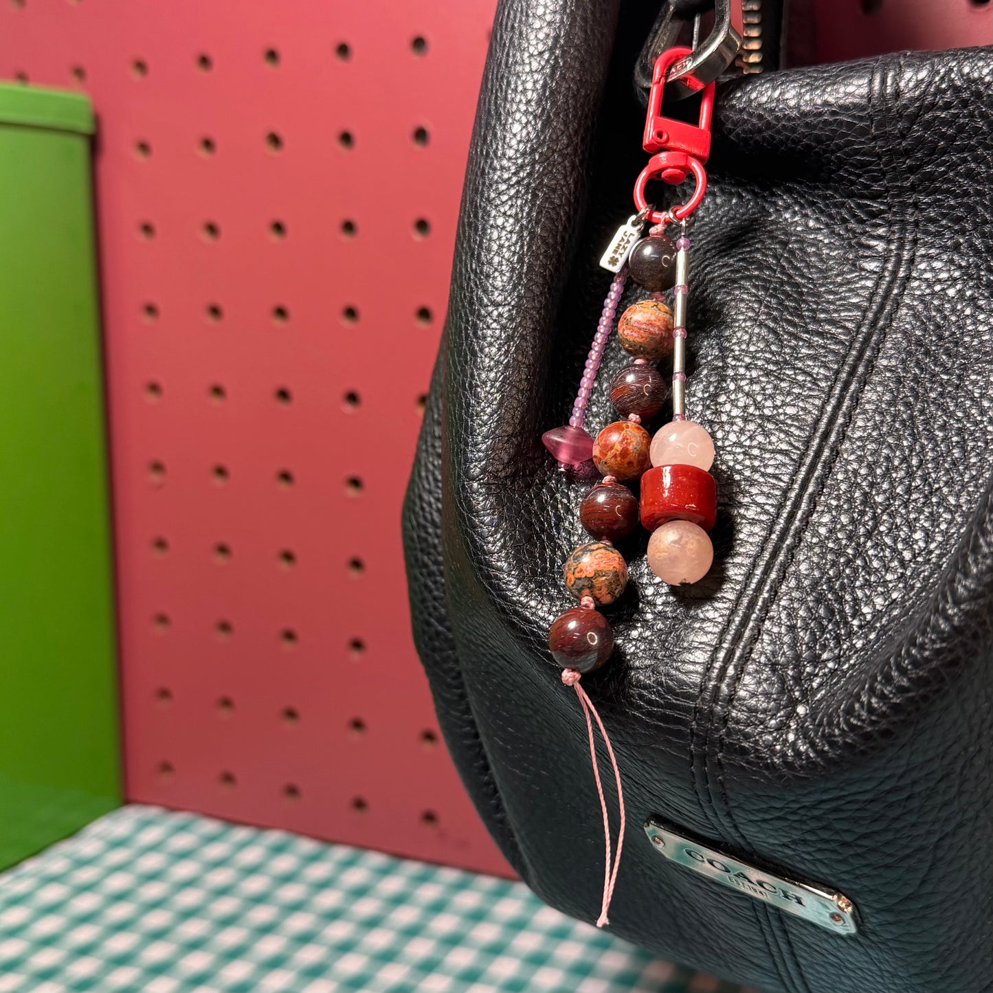 Mercury Flower Bag Charm
