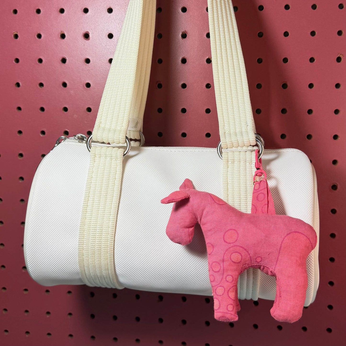 Bubblegum Horse Bag Charm