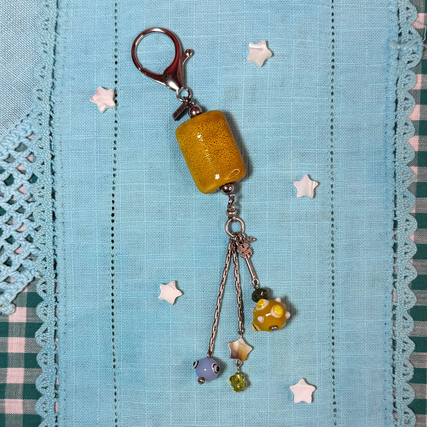 Marine Girl Bag Charm