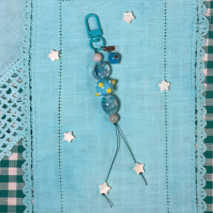 Aqua Pop Bag Charm