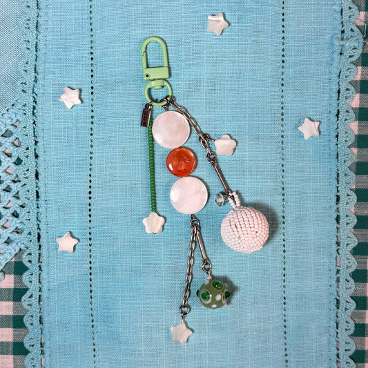 Spring Onion Bag Charm