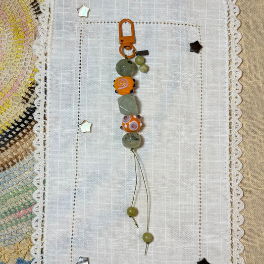 Orange Blossom Bag Charm