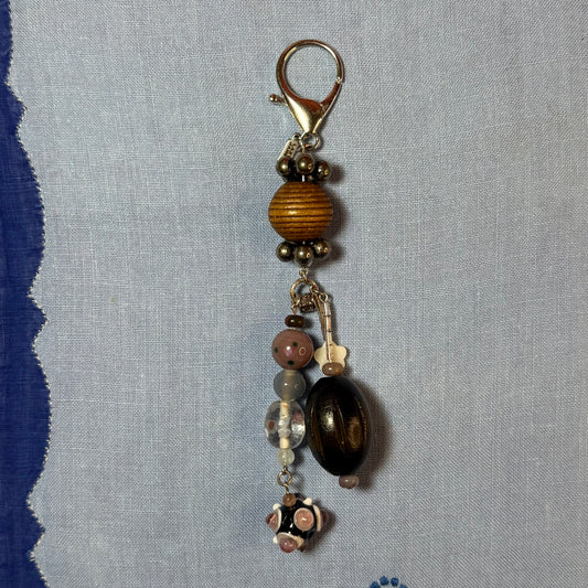 Purple Melon Bag Charm