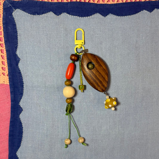 Cactus Flower Bag Charm