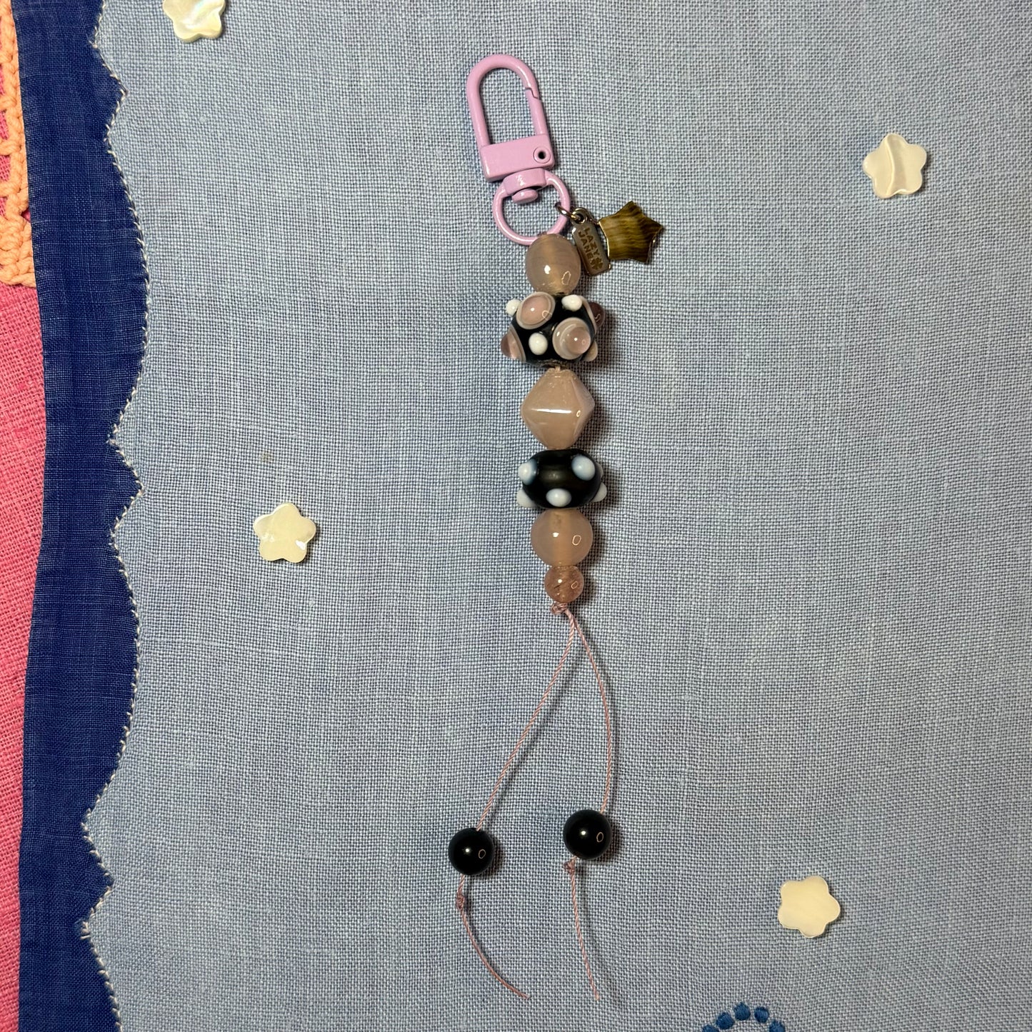 Spike Blossom Bag Charm