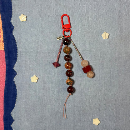 Mercury Flower Bag Charm